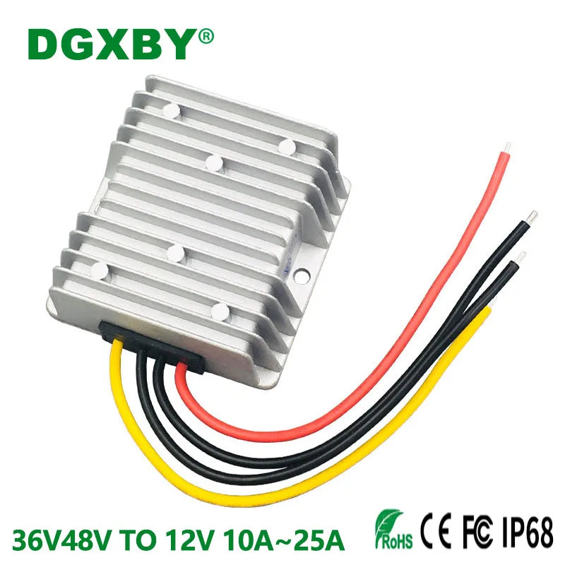 24V 36V 48V TO 12V 10A 15A 20A 25A 30A 35A DC Voltage Regulator Converter 20V-60V TO 12V Automotive Step-down Power Module