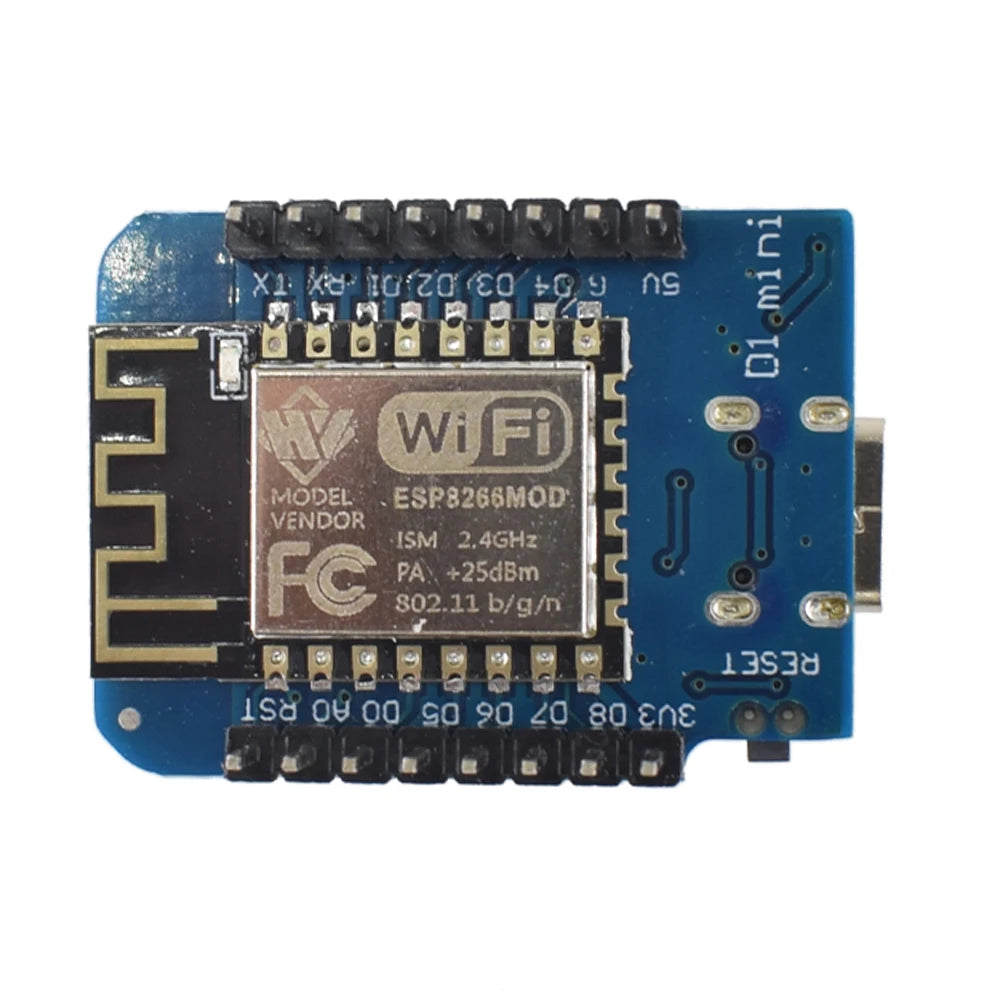 ESP8266 ESP-12F ESP12 CH340G WeMos D1 Mini Module Nodemcu D1 Mini WiFi Development Board Micro USB 3.3V Based On Digital Pin