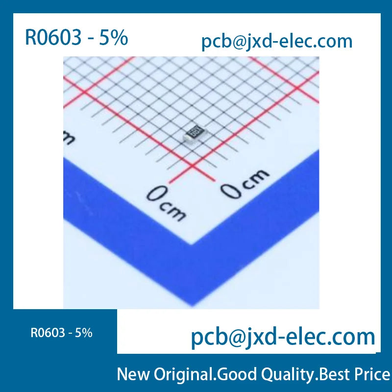 resistor 0603  5% 100mW, $1 to place order