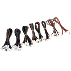 6pcs JST-XH 1S 2S 3S 4S 5S 6S 7S 8S 30cm 22AWG Lipo Balance Wire Extension Charged Cable Lead Cord for RC Lipo Battery Charger