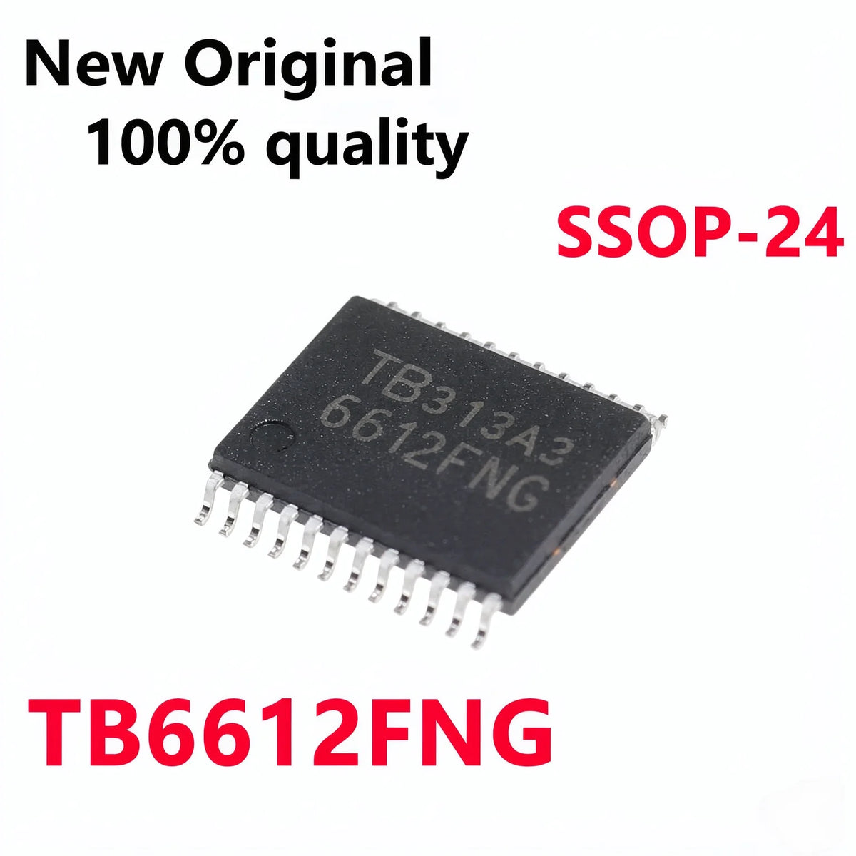 5/PCS New TB6612FNG 6612FNG SSOP24 Original Dual DC motor driver chip In Stock