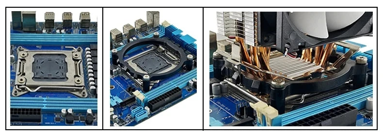 XUANFENG Air-cooled CPU Cooler 90mm Fan Twin Towers 4/6 Heat Pipe 4pin/PWM Compatible LGA2011 115x 1200 1700 X79 X99 AMD AM3 AM4
