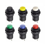 5/20PCS Self-Lock /Momentary Pushbutton Switches DS228 DS428 12mm OFF-ON Push Button Switch DS-228 DS-428