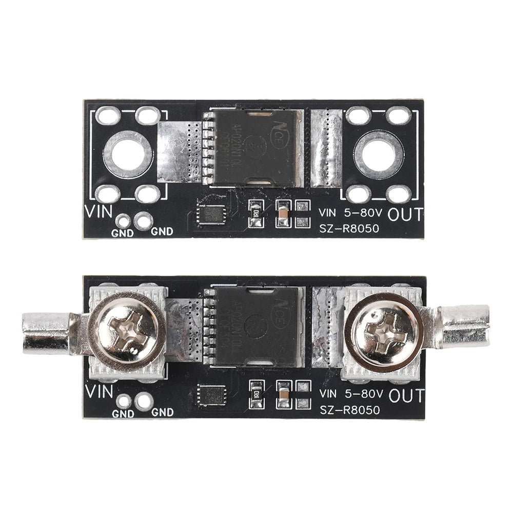 80V 50A High Current Ideal Diode Module for Solar Charging Circuit Reverse Current Protection