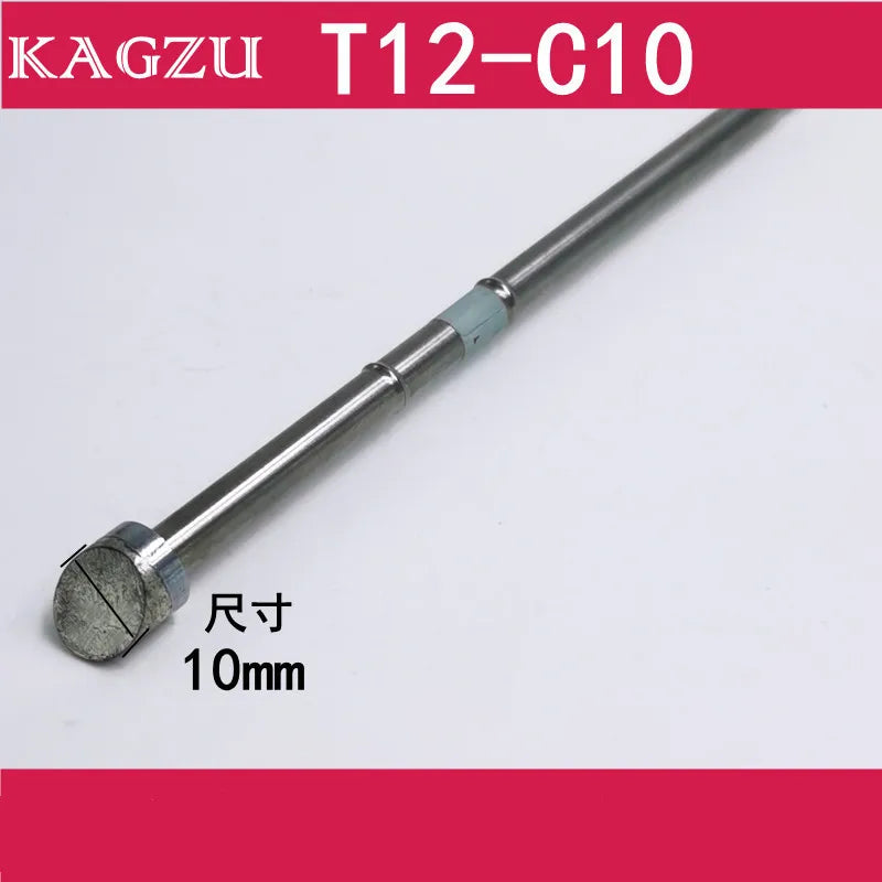 T12-BK/SKU/C6/C8/C10/C15 Welding Iron Tips Designed for OLED&STC-LED T12 Soldering Station P9/M8/9501 Handle Rework. byHome Box