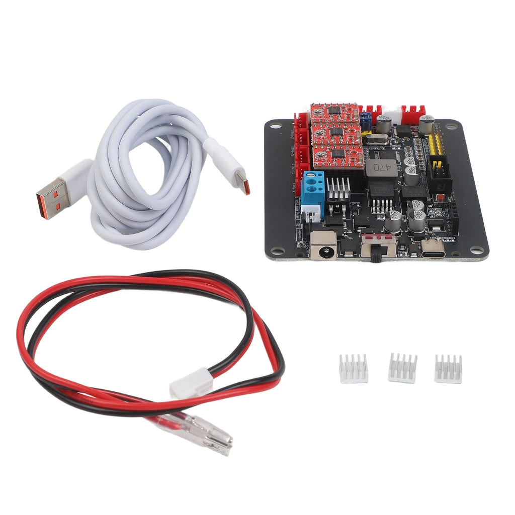 For GRBL 1.1 32Bit Controller Board Dual Y For CNC 3018 2418 1610 Engraving Machine With A4988 Stepper Motor Driver