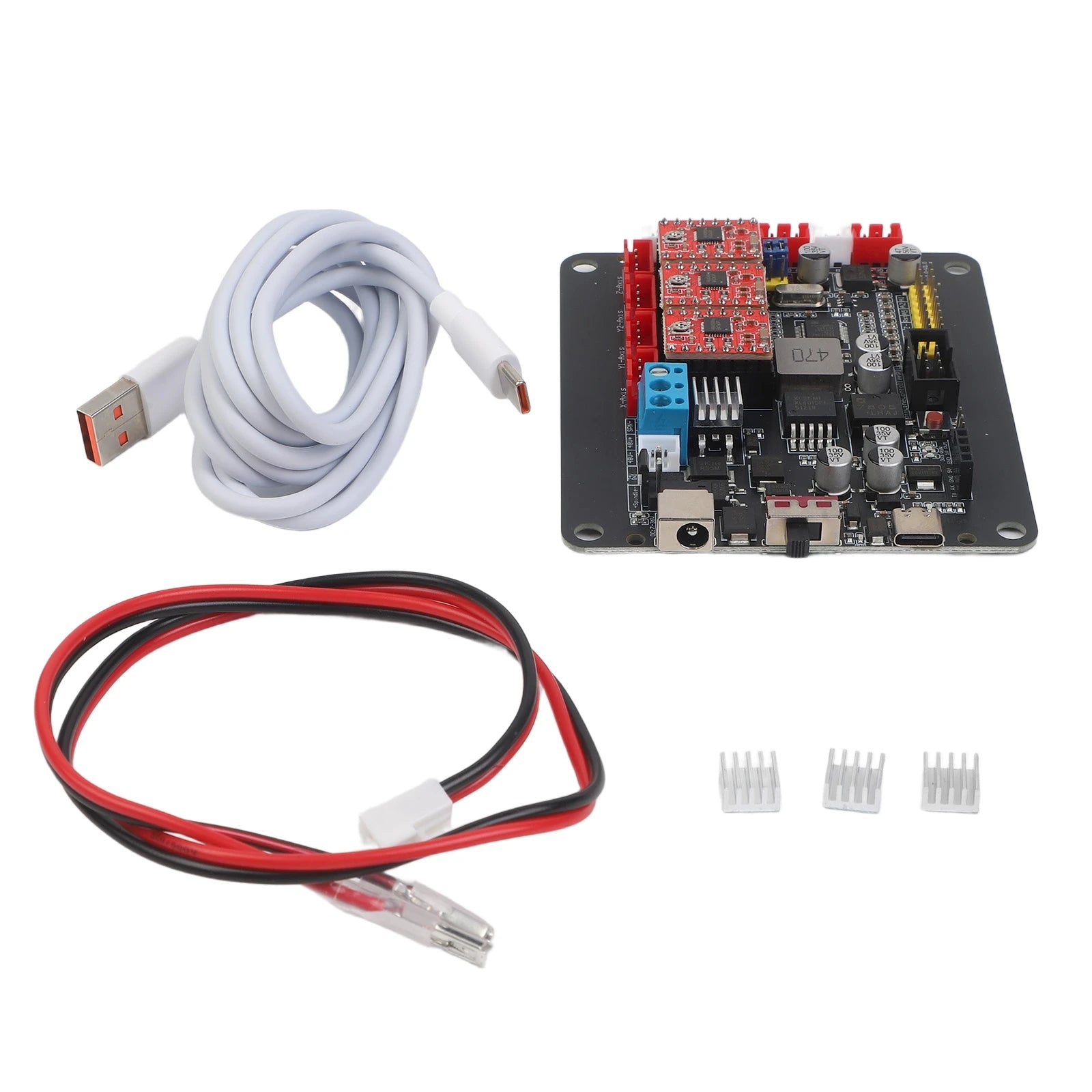 For GRBL 1.1 32Bit Controller Board Dual Y For CNC 3018 2418 1610 Engraving Machine With A4988 Stepper Motor Driver