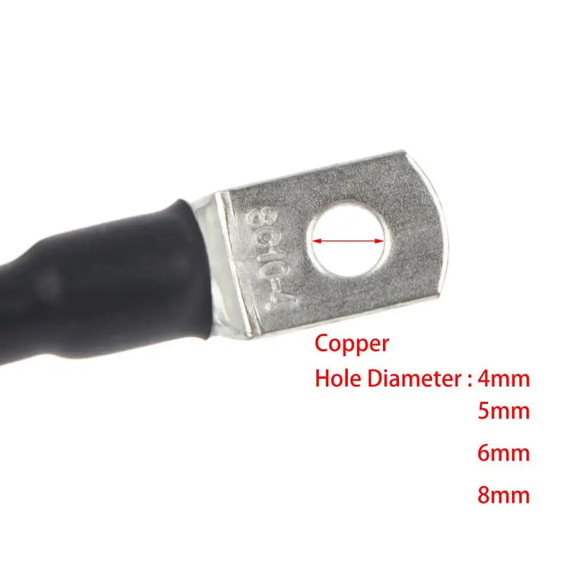 New DS18B20 Digital Temperature Sensor Copper Lug Inner Hole Installation 4mm/5mm/6mm/8mm With 1M/2M Shielded Cable