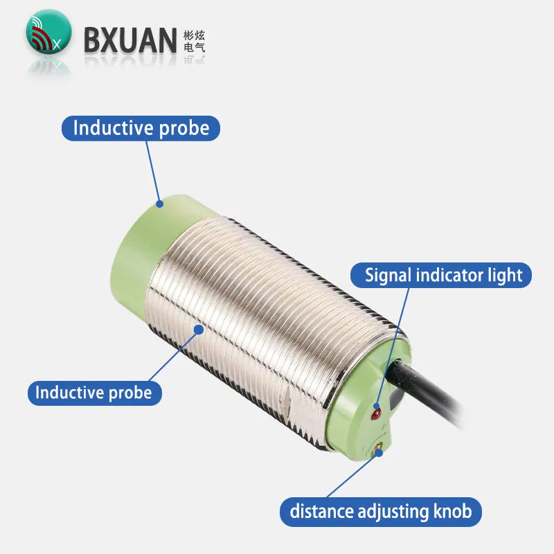 Capacitive Proximity Switch Sensor Non-Contact Liquid Level Sensor CR30 Series Detection Non-Metallic Liquid Level Sensor