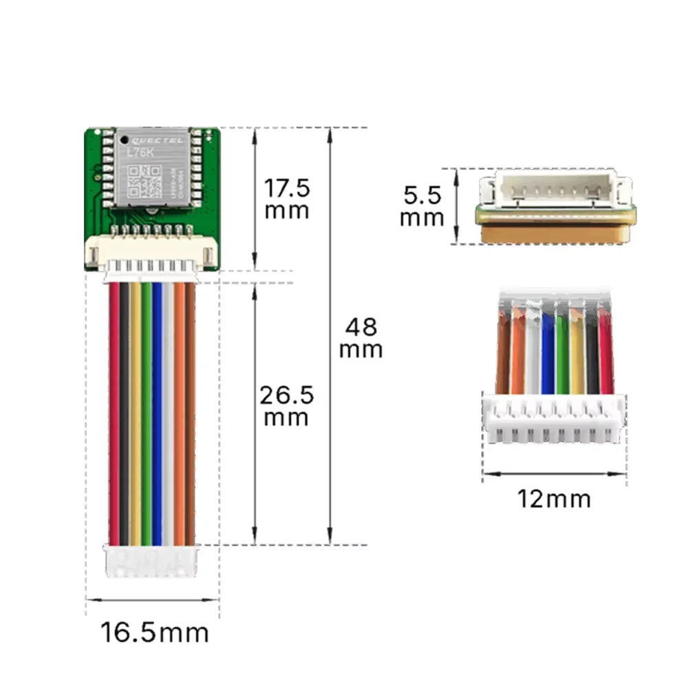 L76K GPS Module Heltec V4 T114 V2 WiFi LoRa 32 Support Meshtastic IoT L76K GNSS Module