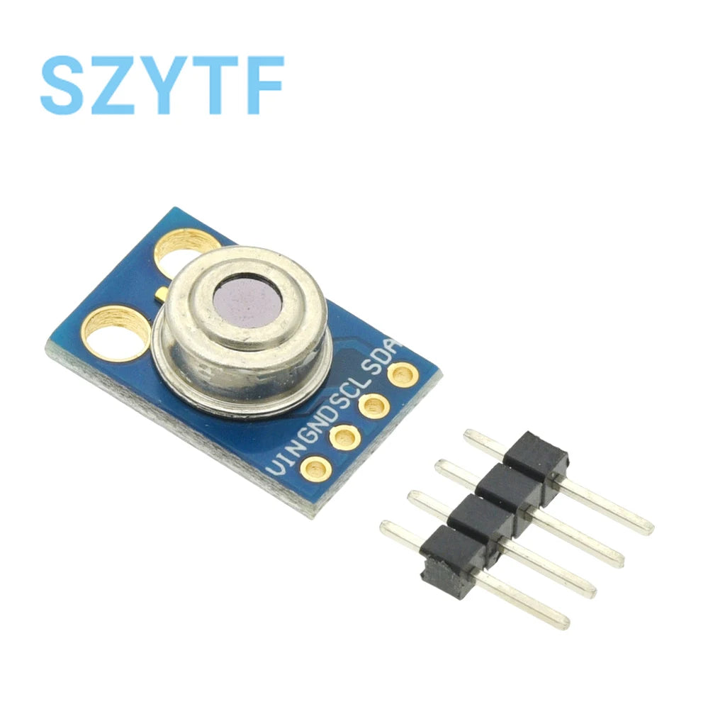 1-10PCS MLX90614 GY-906 Infrared Temp Sensor – Non-Contact IR Module with I2C for Arduino, Medical & Industrial Use