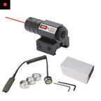 Mini Laser Pointer Red Dot Laser Sight with 635-655nm Adjustable 11mm/20mm Rail Mount Toy Gun Pistol Laser Sight