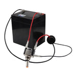 Auto Car Boat Truck Illuminated Led Toggle Switch ON OFF With Safety Aircraft Flip Up Cover Guard 12V20A Transparent