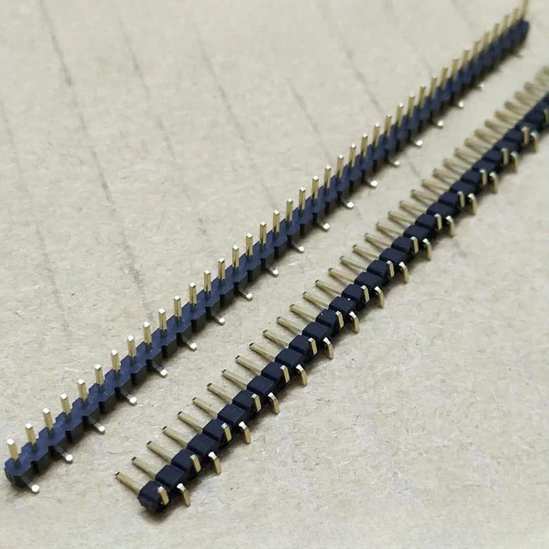 10pcs 2.0mm Pitch 2X40P SMD Double Row 1X40P Single Row Gold-plated Cuttable Breakable Pcb Male Pin Header Connector