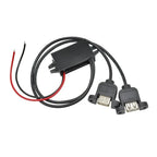 12V to 5V 3A15W DC DC Step Down Buck Converter Power Supply Module Type-C Adapter Male Female Micro USB Mini USB for Car ROHS CE