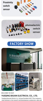 E2K-F Capacitive Proximity Switch Sensor 10mm Sensing Range NPN PNP 12-24V DC Square Capacitive Sensor