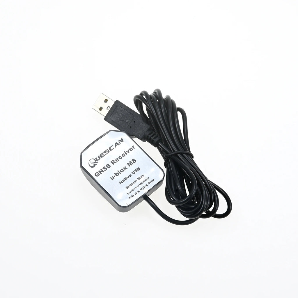 QUESCAN UBX M8 USB GPS Antenna Receiver for Android Linux Windows GPS GLONASS Galileo BeiDou Module NMEA USB GNSS Dongle NEO-M8N