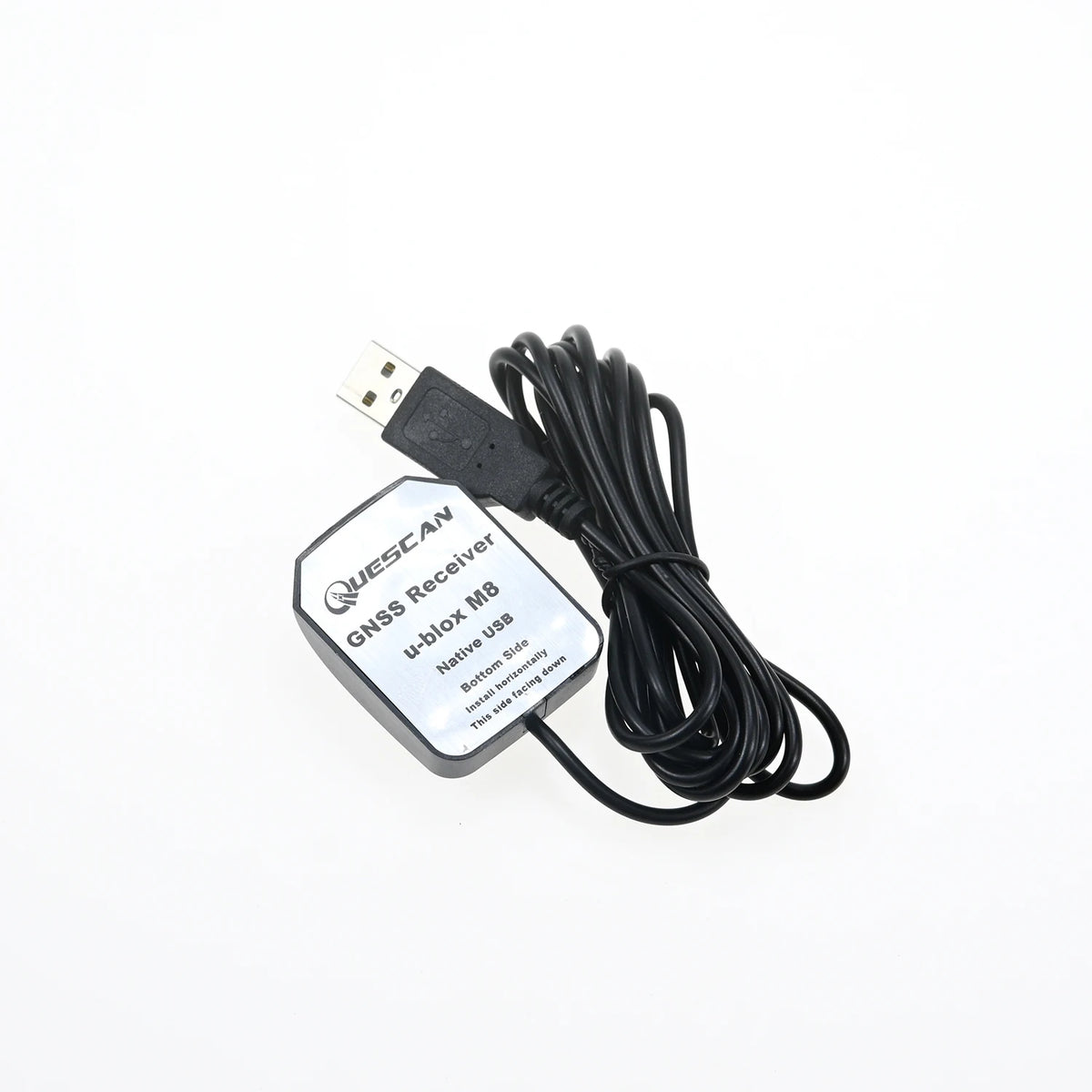 QUESCAN UBX M8 USB GPS Antenna Receiver for Android Linux Windows GPS GLONASS Galileo BeiDou Module NMEA USB GNSS Dongle NEO-M8N