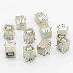 10pcs/lot USB G45 B Type Female Socket Connector  for Printer Data Interface