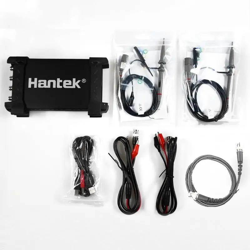 Hantek 6074BE 6074BC 6074BD 6254BD 6254BE HT201 Digital Storage Oscilloscopes PC USB Portable 4 Channels 70MHz Bandwidths WIN10