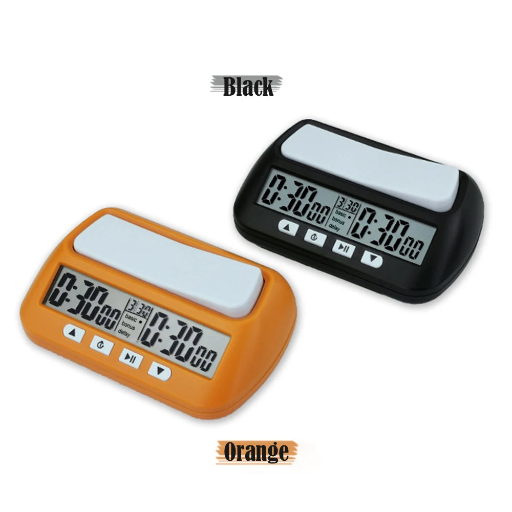 3-in-1 Multifunction Portable Chess Clock Digital Chess Timer for Board Games Professional Calculagraph  Time-meter with Alarm