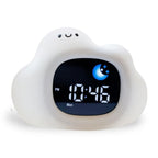 Animal-Shape Alarm Clock Light Adjustable Pat Control Touch Night Light Small Ornaments Home Decor Sleep Training Clock Toddler