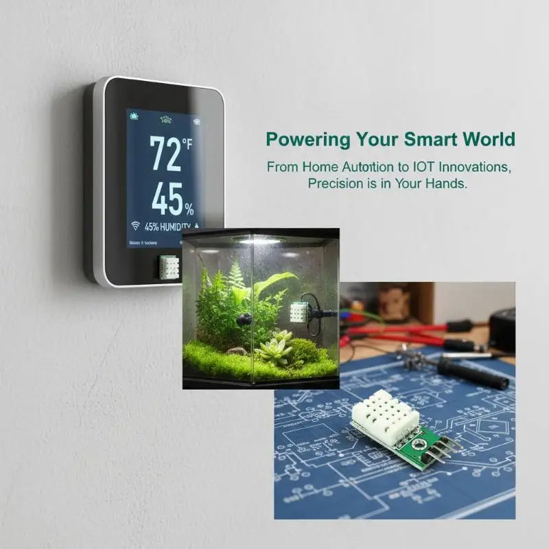 SHTC3 High Precision Digital Temperature Humidity Sensor Measurement Module I2C Communication Is Better Than AM2302 DHT22