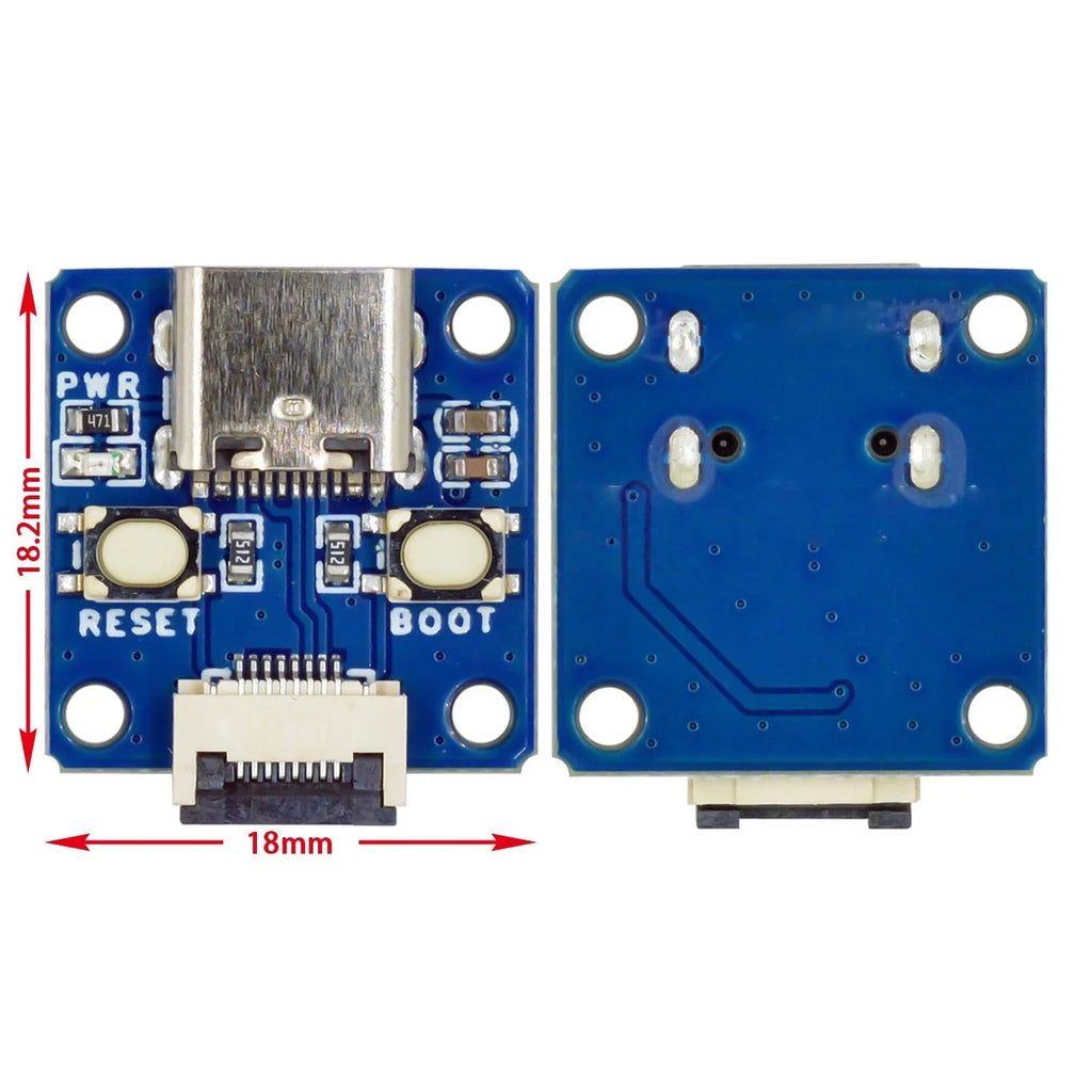RP2040-Tiny Development Board Module RP2040 ZERO Raspberry Pi PICO USB Type C Interface 264KB SRAM 2MB Flash C/C++ For Arduino