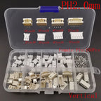 1Box JST XH 2.54/PH 2.0/SH 1.0/JST 1.25 Male Plug Female Socket Housing Terminal Pin Header Connector Horizontal/Vertical