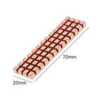PC Notebook SSD Heat Sink PCI-E NVME NGFF M2 2280 Solid State Hard Disk Heatsink Computer Cooler Copper Radiator Accessories