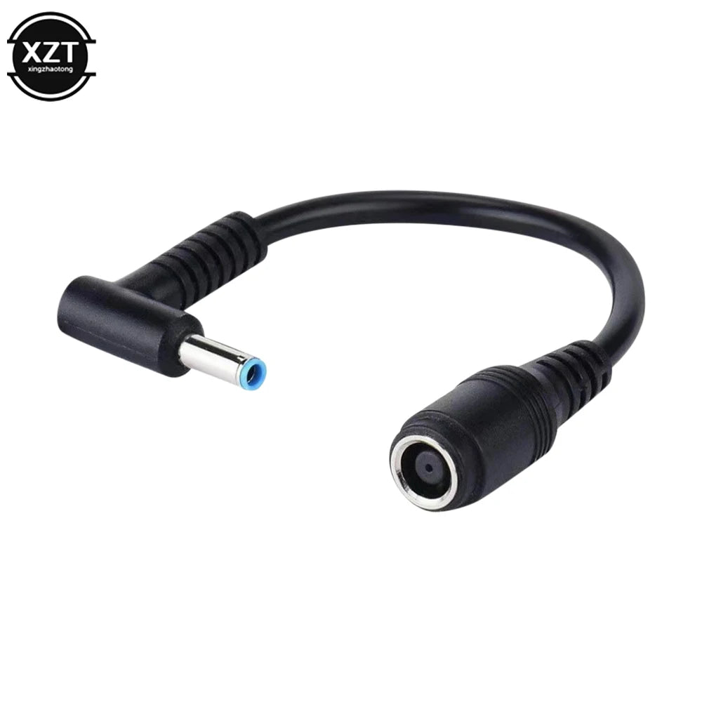 7.4mmx5.0mm Female To 4.5mmx3.0mm Male Charger Adapter Power Connector Converter Cable DC Jack For HP Envy Pavilion G1 G2 G3