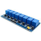 DC 5V 12V 1 2 4 6 8 way relay module for arduino 1 2 4 6 8 channel relay module with optocoupler High and Low Level Trigger