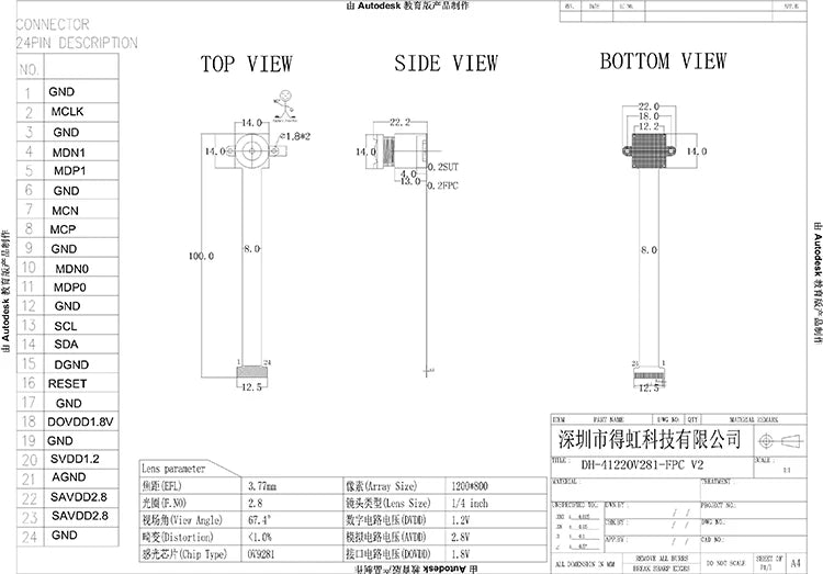 240FPS Global Shutter Camera Module 720P 1MP, OV9281 USB Webcam Monochrome,High Frame Rate Action Capture Windows Raspberry Pi