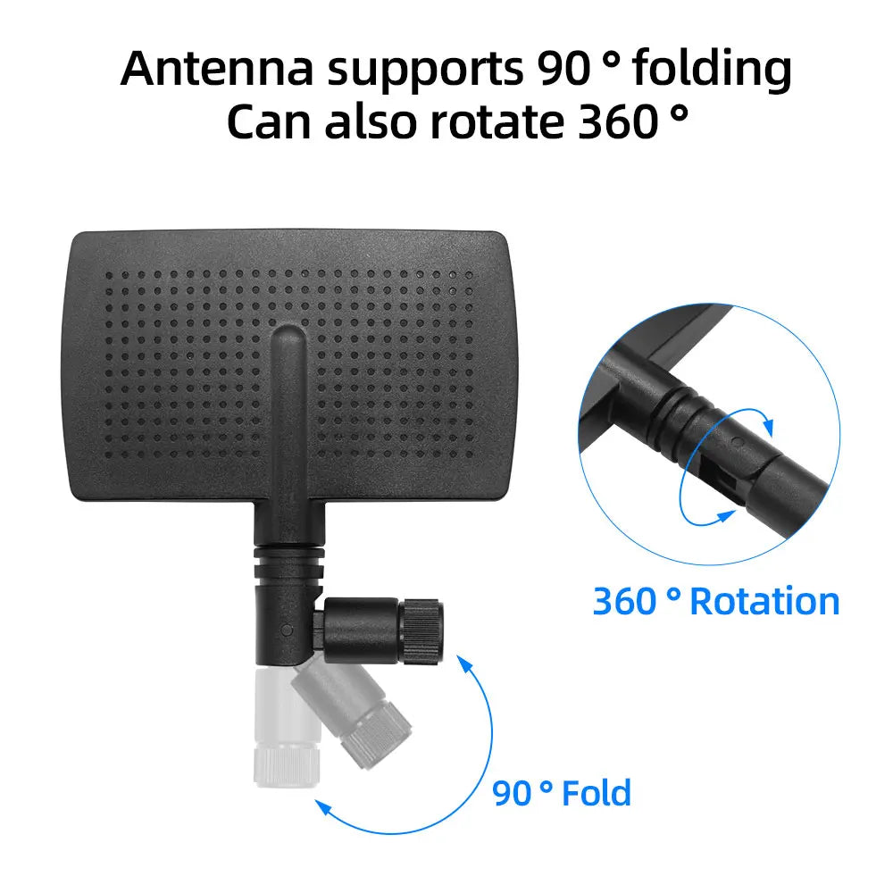 High Gain 8dBi 2.4GHz Wifi Bluetooth Wlan Wireless MIMO Antenna External Router Aerial Directional Signal Booster Enhancer