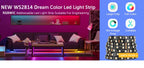 5V SK6812 RGBW Led Strip Light 4 in 1 Similar WS2812B 1m 4m 5m 30 60 144 LEDs Individual Addressable RGBWW Led Lights IP30 65 67