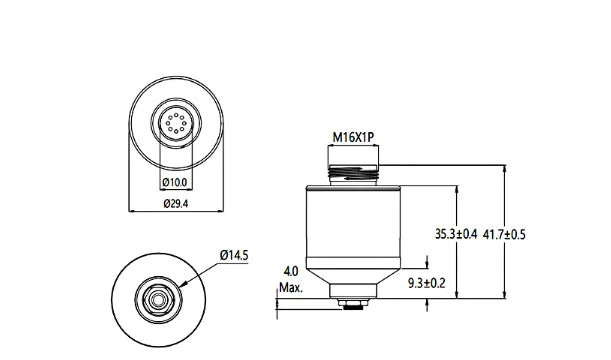 AO-08 Electrochemical Oxygen Gas Sensor Accurate and Reliable, with Strong Anti-Interference Capability