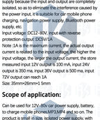 USB DC Step Down Module Isolated Power Supply Buck Converter Stabilizer 12V 24V 36V 48V 72V to 5V 1A