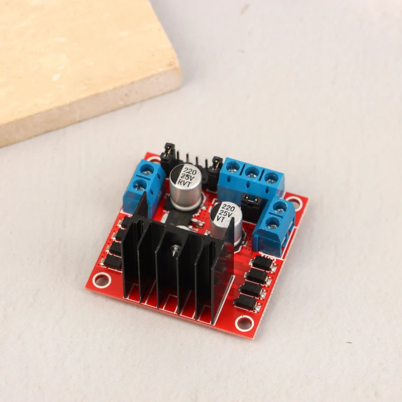 1PC 5V 2A L298N DC Motor Driver Module L298N Stepper Motor Smart Car Robot Breadboard High Power L298 DC Motor Driver