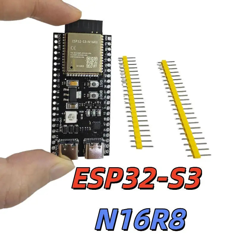 ESP32 S3 Dual Core Development Board 2.4G WiFi Bluetooth Support for Electronics Hobbyists DIY Innovation Projects