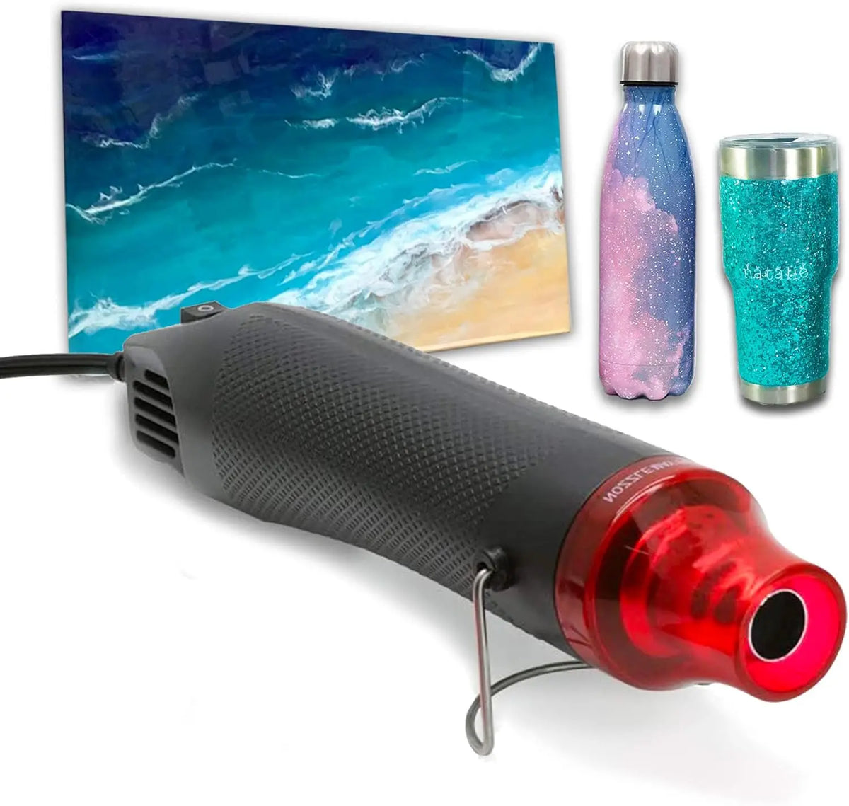 Mini Heat Gun for Epoxy Resin 300W Portable Soldering Temperature Blower Gun DIY Crafts Electric Power Hot Dryer Shrink Heat Gun