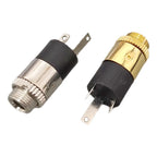 10Pcs PJ-392 3.5mm Audio Jack Socket 3 Pin Pole Stereo Soldering Type Nut Panel Mount 3.5 mm TRS Headphone Female Connector