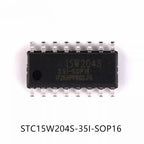STC15W204S STC15W204S-35I STC 15W204S SOP16 1T 8051 Microcontroller MCU IC Controller Chip 15W204S-35I-SOP16