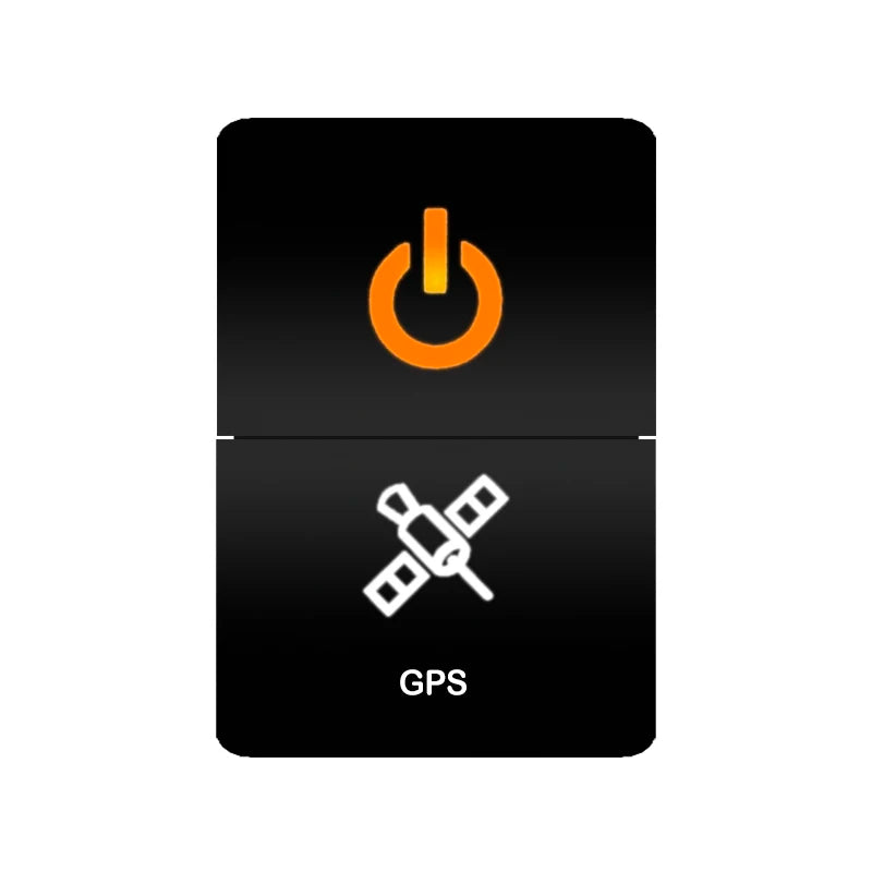 Car Push Switch Dual ON OFF Button Led Bar Roof Lights Fog Spot Driving Lights Button For Toyota 4Runner Hilux RAV4 Prado Camry