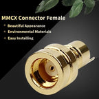 10pcs MMCX Connector Female PCB Mount Pin Speaker Terminal Consumer Electronics DIY IE800 Earphones Headphone Plug Audio Jack