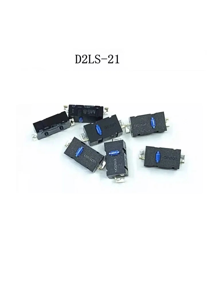 D2LS-21 Blue Dot Mouse Micro Switch For Omron Logitech Anywhere M905 Side Button Of G502 G900 G903 GPW Gaming Mouse