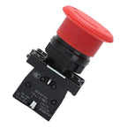 22mm Emergency-Stop Mushroom Push Button Switch XB2-ES442 Latching 600V 10A Control Electrical Starter Switch