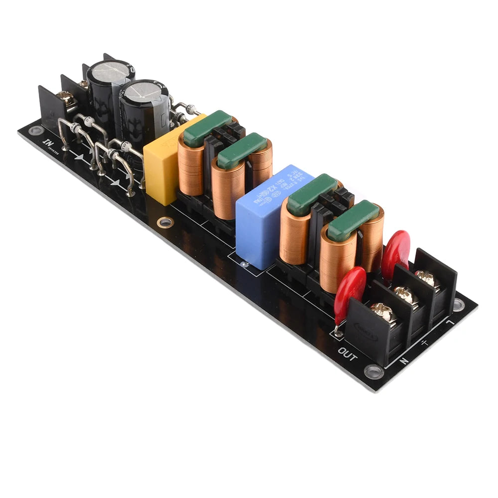 2000W 15A EMI Power Filter Module High Efficiency DC Power Supply Filter DIY Audio