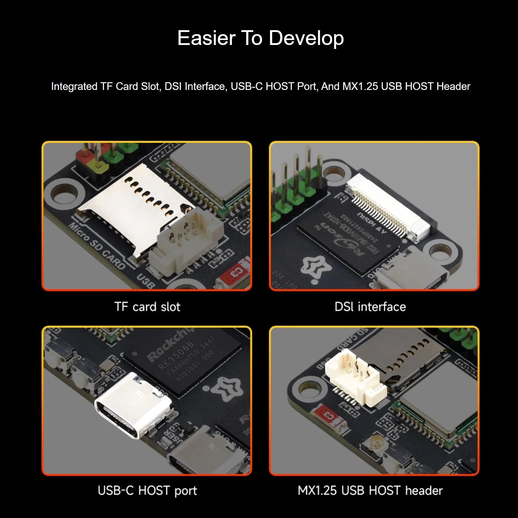 Luckfox Lyra Zero W Micro Linux Development Board RK3506B Chip Triple-core Arm Cortex-A7 And Arm Cortex-M0 Processors