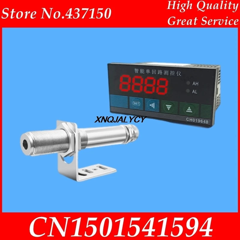 0-5V 10V Voltage RS485 Industrial Non Contact Online Infrared Thermodetector Probe Infrared Temperature Sensor Transmitter