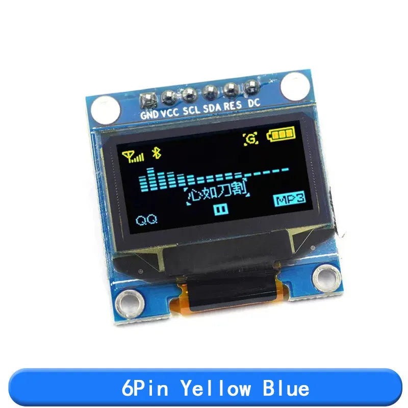 0.96 Inch OLED IIC Serial White OLED Display Module 128X64 I2C SSD1306 12864 LCD Screen Board For Arduino